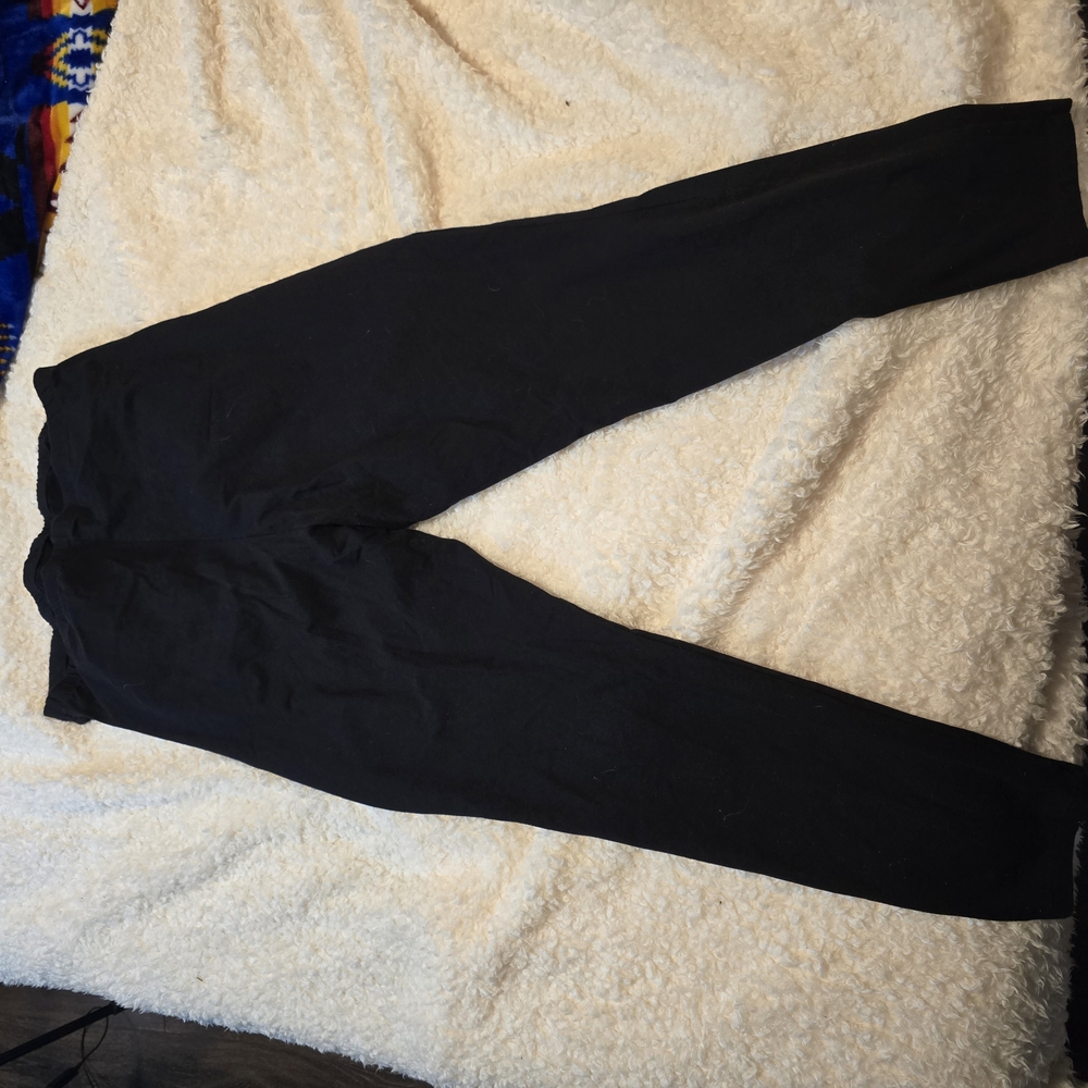 Totrid Size 2 Black Maternity Leggings